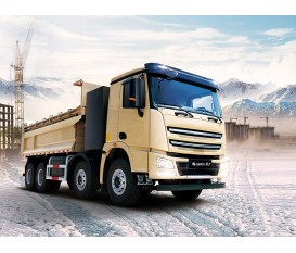 純電動(dòng)自卸式渣土車(chē)