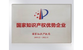 國家知識(shí)產(chǎn)權(quán)優(yōu)勢(shì)企業(yè)
